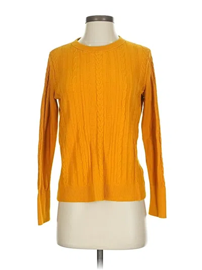 Pre-owned A New Day Pullover Sweater In Yellow