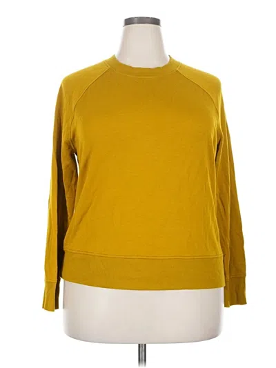 Pre-owned A New Day Pullover Sweater In Yellow