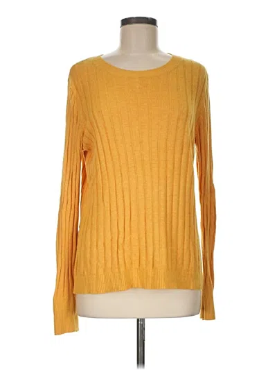 Pre-owned A New Day Pullover Sweater In Yellow
