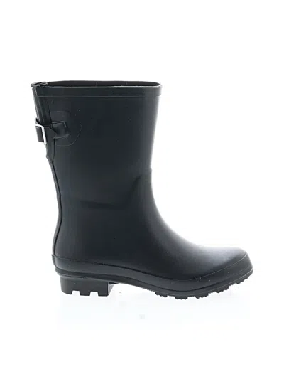 Pre-owned A New Day Rain Boots In Black
