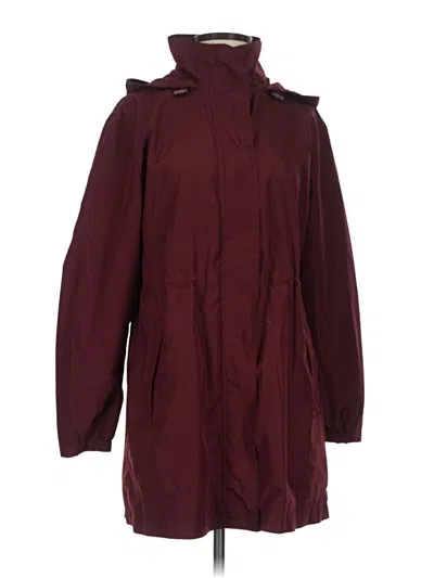 Pre-owned A New Day Raincoat In Burgundy
