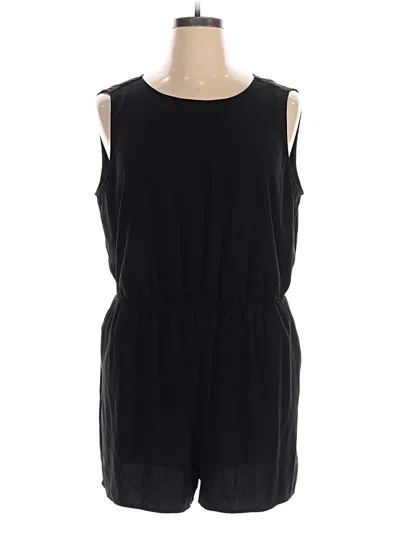 Pre-owned A New Day Romper In Black
