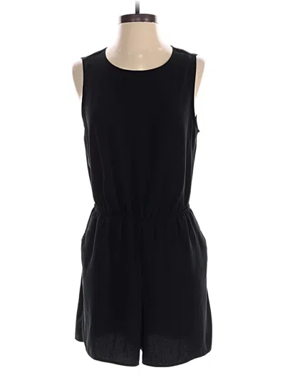 Pre-owned A New Day Romper In Black