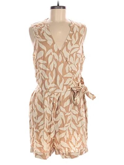 Pre-owned A New Day Romper In Brown