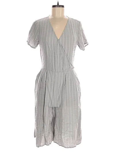 Pre-owned A New Day Romper In Gray