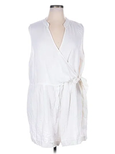 A New Day Romper In White