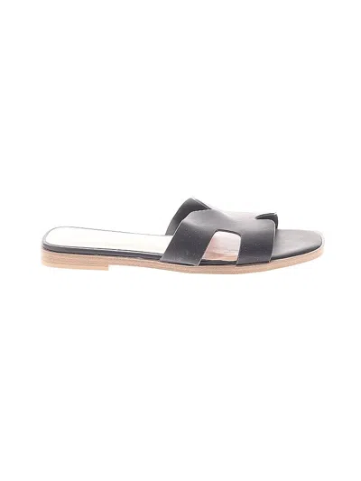 Pre-owned A New Day Sandals In Black