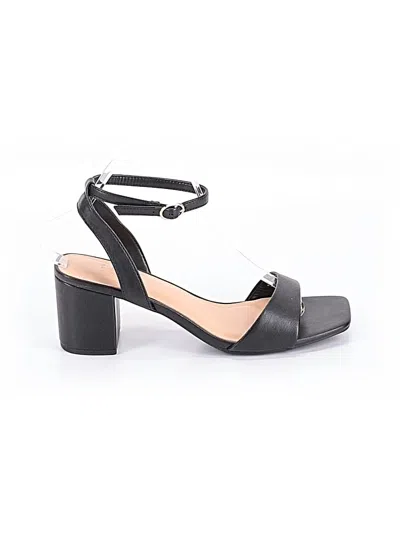 Pre-owned A New Day Sandals In Black