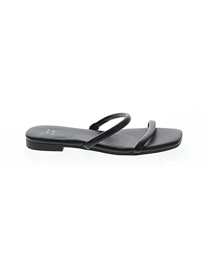 Pre-owned A New Day Sandals In Black