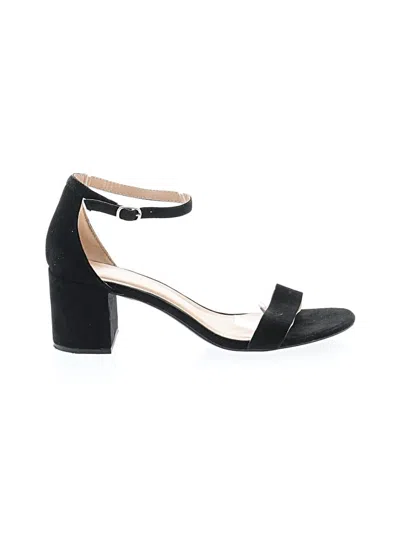 Pre-owned A New Day Sandals In Black