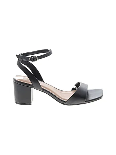 Pre-owned A New Day Sandals In Black