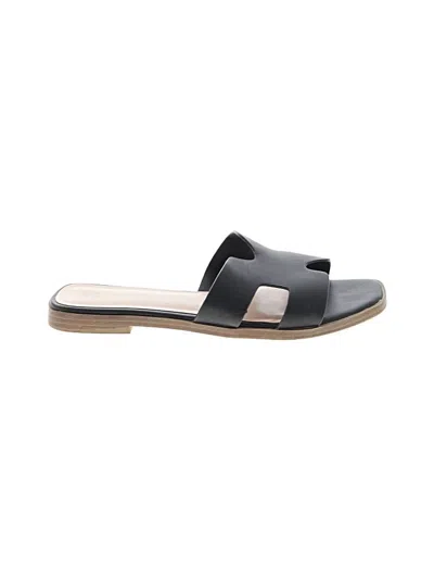 Pre-owned A New Day Sandals In Black