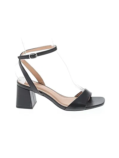 Pre-owned A New Day Sandals In Black