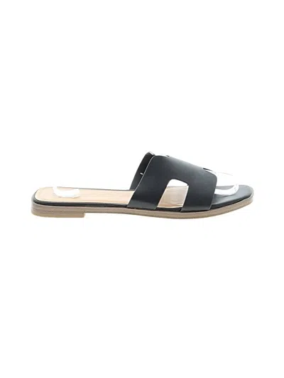 Pre-owned A New Day Sandals In Black