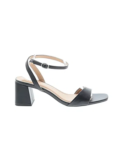 Pre-owned A New Day Sandals In Black