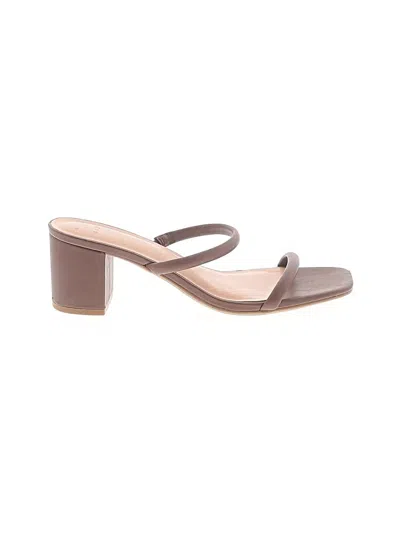 Pre-owned A New Day Sandals In Brown