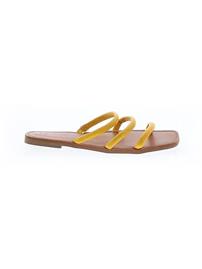 Pre-owned A New Day Sandals In Gold