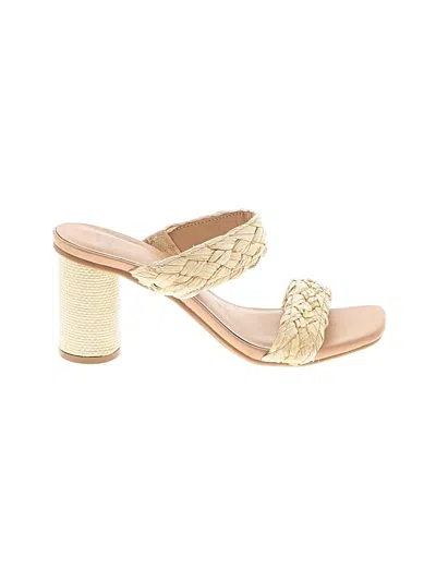 Pre-owned A New Day Sandals In Gold