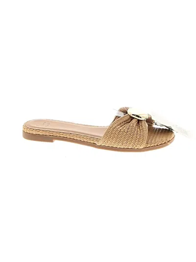 Pre-owned A New Day Sandals In Gold