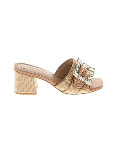 Pre-owned A New Day Sandals In Gold