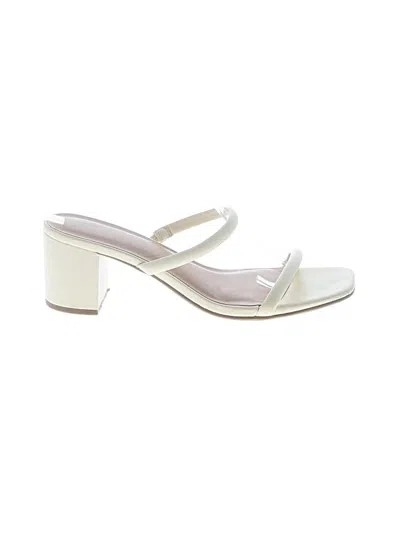 Pre-owned A New Day Sandals In Ivory