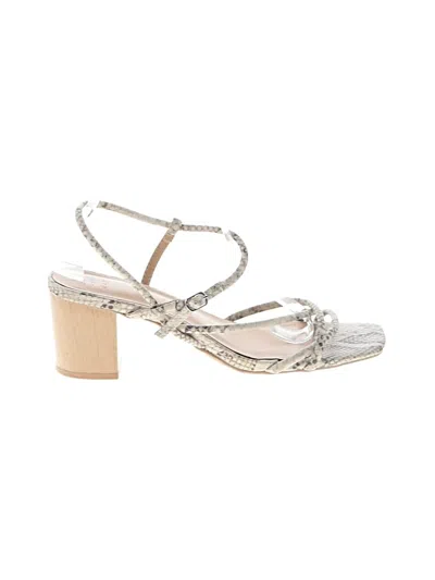 Pre-owned A New Day Sandals In Silver