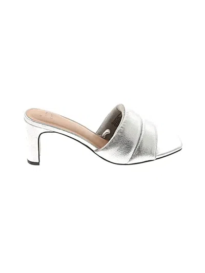 Pre-owned A New Day Sandals In Silver