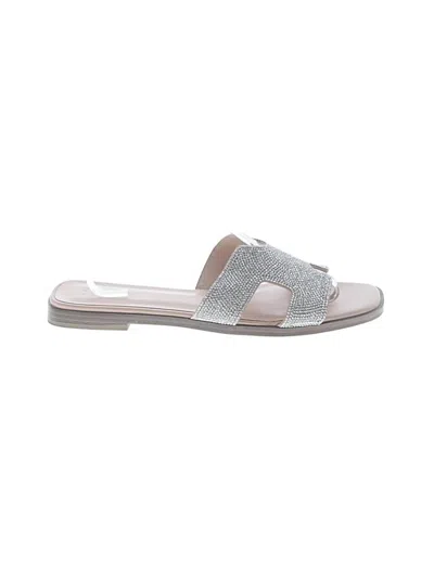 Pre-owned A New Day Sandals In Silver