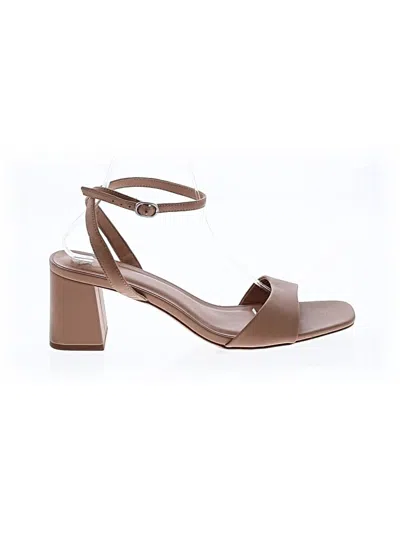 Pre-owned A New Day Sandals In Tan