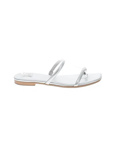 Pre-owned A New Day Sandals In White
