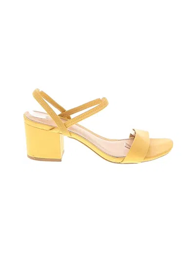 Pre-owned A New Day Sandals In Yellow