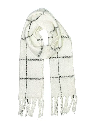 Pre-owned A New Day Scarf In White
