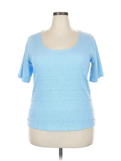 Pre-owned A New Day Short Sleeve T-shirt In Blue