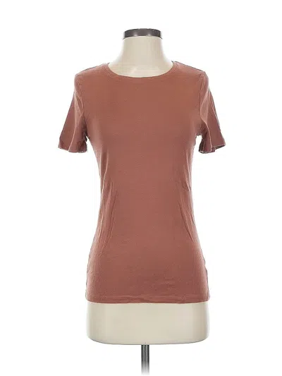 Pre-owned A New Day Short Sleeve T-shirt In Brown