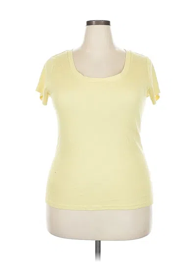Pre-owned A New Day Short Sleeve T-shirt In Yellow