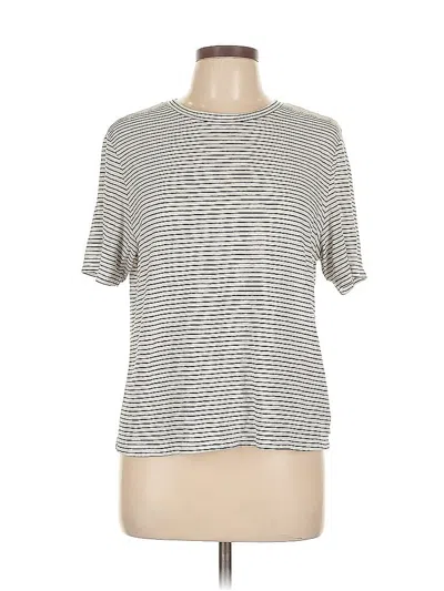 Pre-owned A New Day Short Sleeve Top Gray Crew Neck Tops