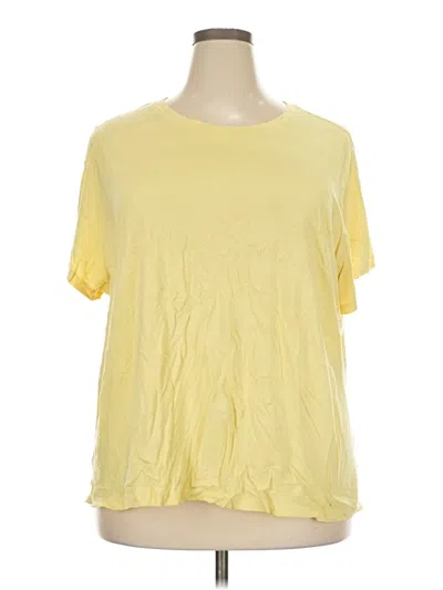 Pre-owned A New Day Short Sleeve T-shirt In Yellow