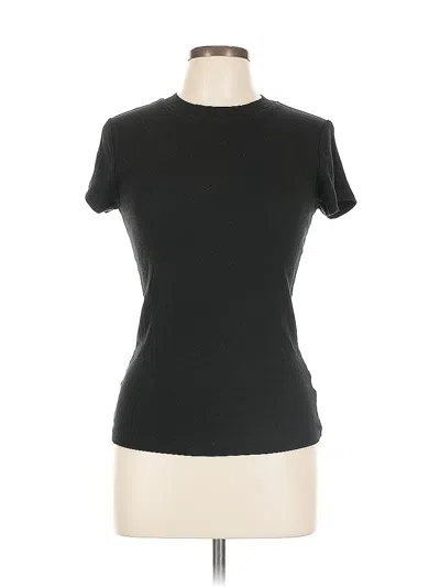 Pre-owned A New Day Short Sleeve Turtleneck In Black