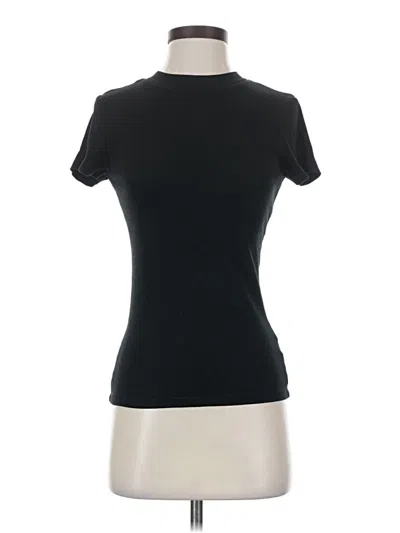 Pre-owned A New Day Short Sleeve Turtleneck In Black