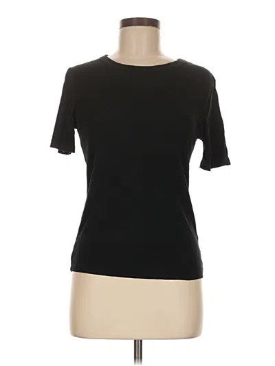 Pre-owned A New Day Short Sleeve Turtleneck In Black