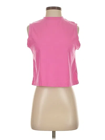 Pre-owned A New Day Short Sleeve Turtleneck In Pink