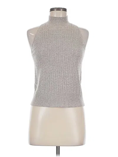 Pre-owned A New Day Short Sleeve Turtleneck In Silver