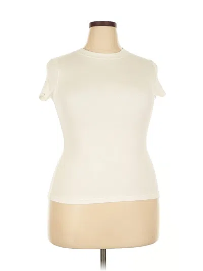 Pre-owned A New Day Short Sleeve Turtleneck In White