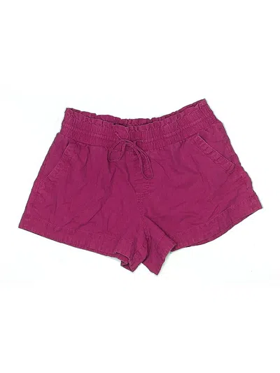 Pre-owned A New Day Shorts In Burgundy