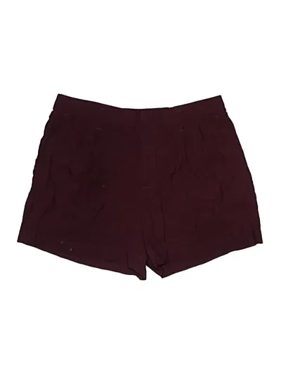 Pre-owned A New Day Shorts In Burgundy