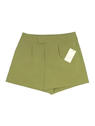 A New Day Shorts In Green