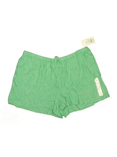 A New Day Shorts In Green