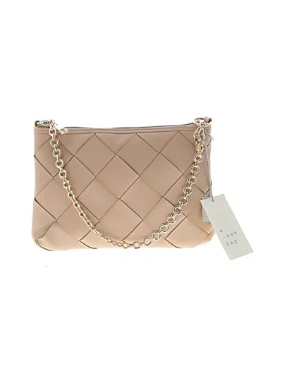 A New Day Shoulder Bag In Gold
