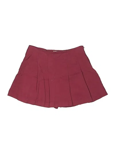Pre-owned A New Day Skort In Burgundy