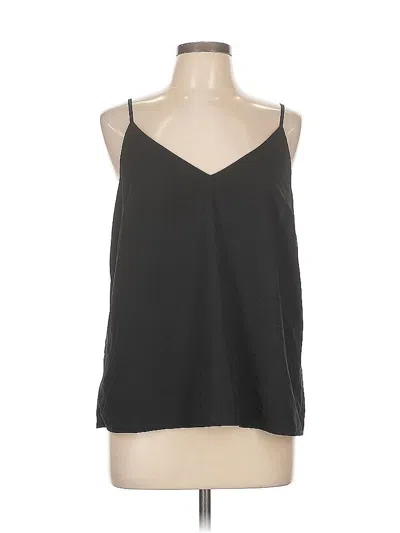 Pre-owned A New Day Sleeveless Blouse In Black